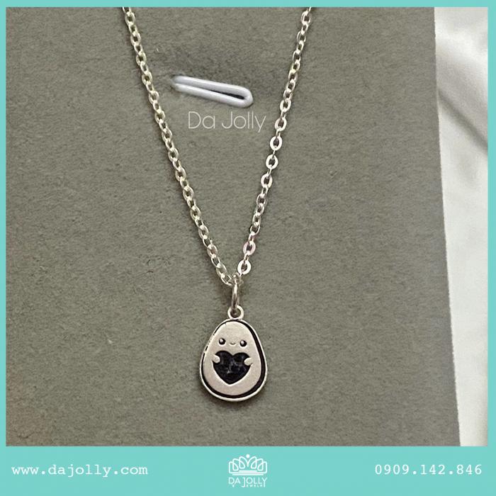 Cute Avocado 🥑 - Silver Necklace